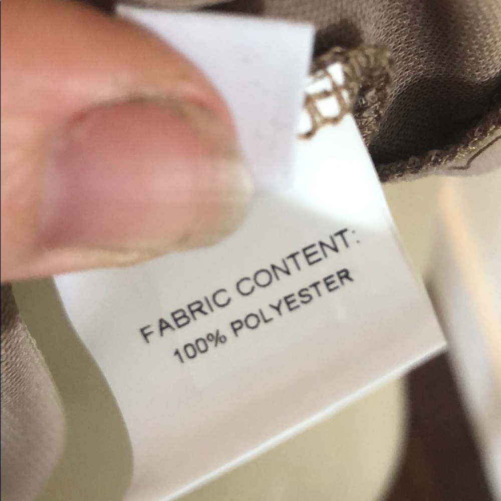 NWT DEREK LAM Gold Top - Picture 6 of 6